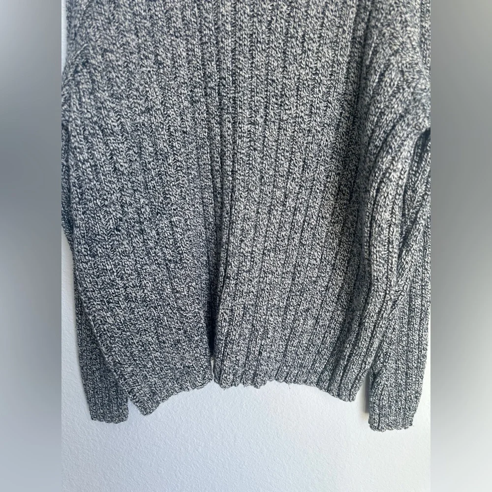 Vintage Polo Ralph Lauren Cable Knit Sweater Salt‎ & pepper Heavyweight Large